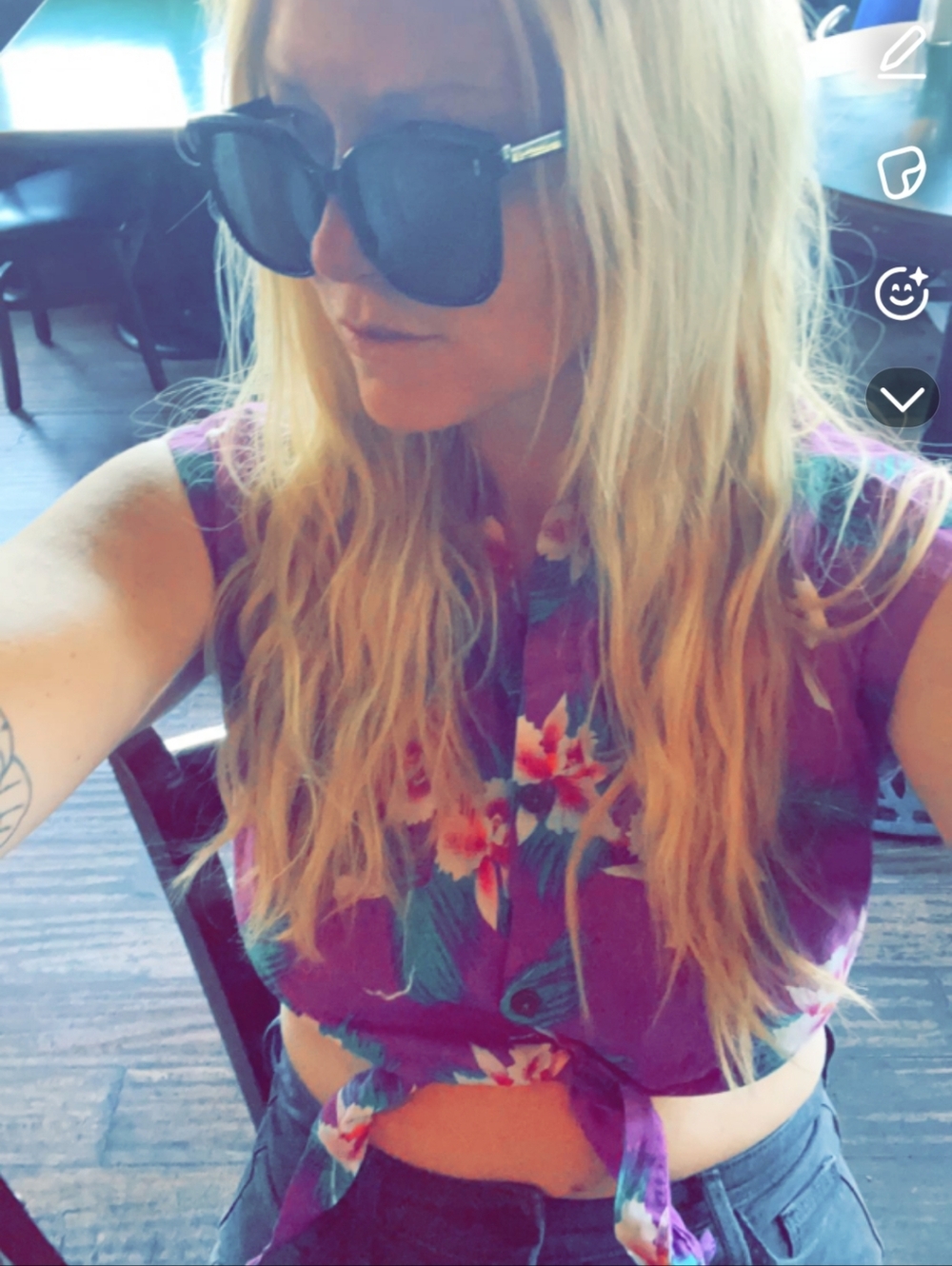 Ripcurl Hawaiian Belly Shirt